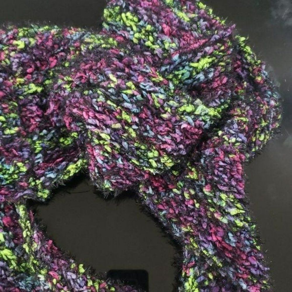 Steve Madden infinity multicolored scarf